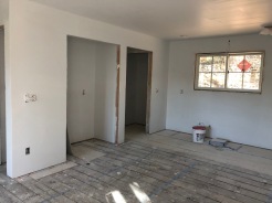 Pantry and back door